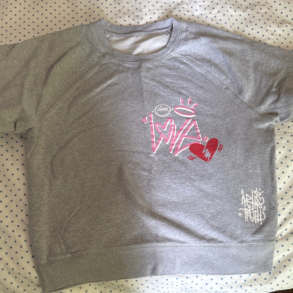 Zadig & Voltaire Gray Graphic Sweatshirt